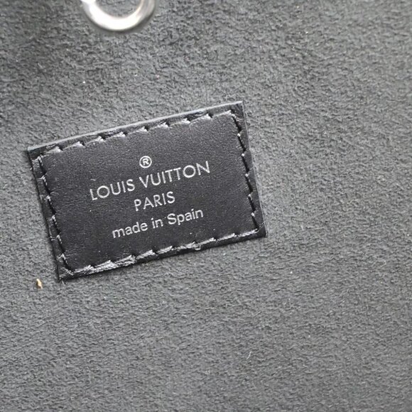 LOUIS VUITTON Neverfull MM Shoulder Tote Bag Epi Leather Black M40932 674RK774 - Picture 9 of 16